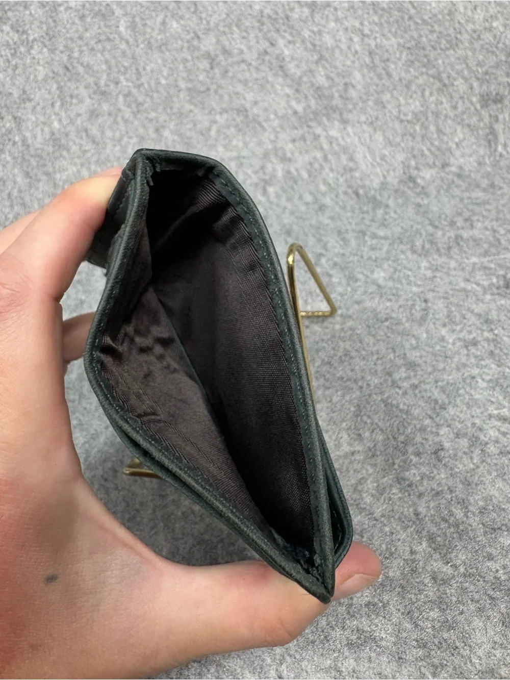 NapaWalli Genuine Leather Magnetic Money Clip Wallet Black